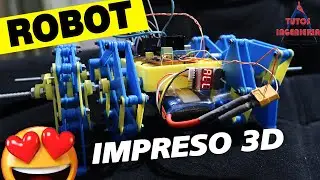 🛠  ROBOT Strandbeest a radio control IMPRESO en 3D (algoritmo genético THEO JANSEN) 🚀