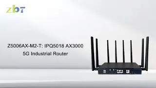 Z5006AX-M2-T: IPQ5018 AX3000 5G Industrial Router