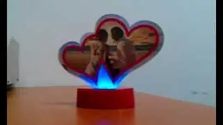Rama inima cu led