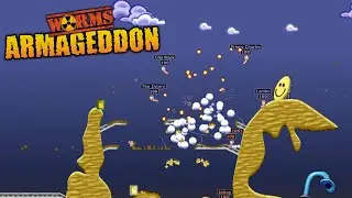 Worms Armageddon | Deathmatch 10 - Fairly competent | PC 4K