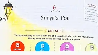 Surya's Pot class 8 in hindi lesson 6 of gems english reader icse story explanation