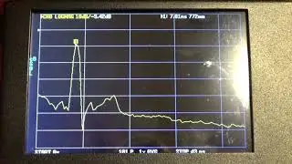 Using the nano vna as a TDR (time domain reflectometer)