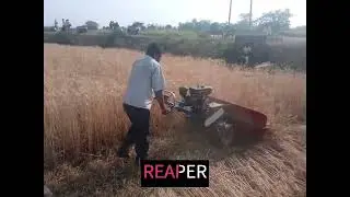 Difference in working of REAPER CUM  BINDER and REAPER