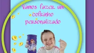 Vamos fazer um cofrinho personalizado de lata Nescau 💰💰😀