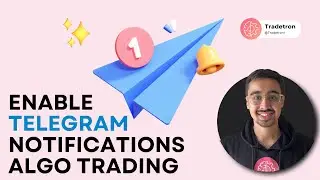 Activate Telegram Notifications on your Tradetron Account