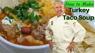 Turkey Taco Soup with Ranch Dressing and Rotel