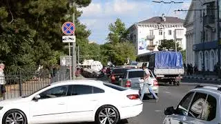 ДТП на улице Советов в Новороссийске 22.07.2019