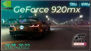 Forza Horizon 5 on LOW-END Laptop  IGPU         ( GeForce 920MX  |  i5-7200u )