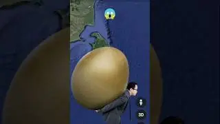 Huge Egg😱on Google Earth 