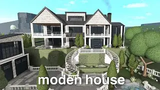 Modern House | Bloxburg Build