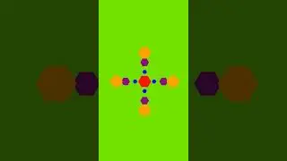 Pulsating Hexagonal green screen background video for various projects #hexagon #art
