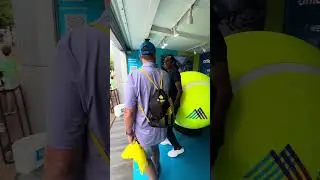 Rajeev Ram at Mount Sinai Booth #WeFindAWay