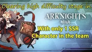 High Difficulty Stage in Arknights - Area 59 Difficulty Level 15