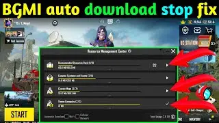 BGMI High Data Use Problem | BGMI Auto Download Problem | BGMI Bahut