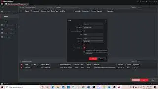 Fingerprint Time Attendance Terminal basic setup using iVMS-4200 AC