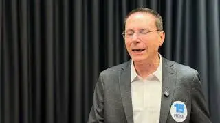 Avaliação do candidato Antônio Pedron no primeiro debate de 2024 Francisco Beltrão