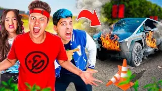 BATI O CYBERTRUCK CARRO NOVO DO ENALDINHO!! E AGORA...