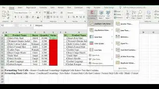 Excel Conditional Formatting: Highlight Text & Blank Cells Like a Pro!
