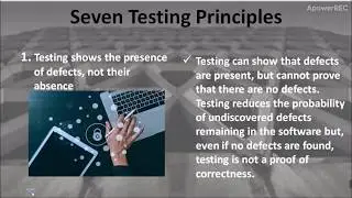 1.3 Seven Testing Principles