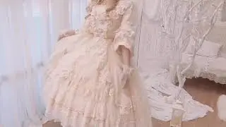 Dance with Moon Classic Princess Tea Party Lolita OP