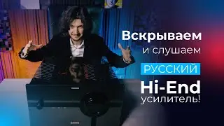 Вскрываем и слушаем РОССИЙСКИЙ HI-END ИНТЕГРАЛЬНИК S.A.Lab Thunderbird🔊