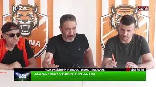Adana 1954 FK Basın Toplantıs #CanlıYayın #KozaTv