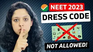 Which items are not allowed in NEET exam?/ NEET EXAM