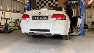 E92 m3 with 2 pipe mod