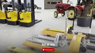 Palletwagens Papro Experience Center Netherlands