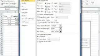 Excel 2010 Change a Chart Value Axis