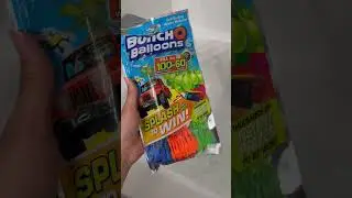 Water balloon bubble bath 🛁 #bathtbath #bubbles #bubblebath #fun #family #fyp #asmrsounds #asmr
