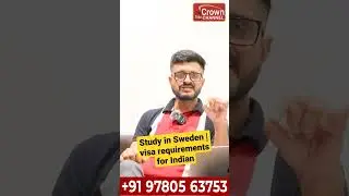 Study in Sweden | visa requirements for Indian | study in sweden without ielts 2023