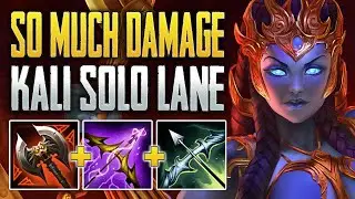 THIS BUILD IS INSANE! Kali Solo Gameplay (SMITE Conquest)