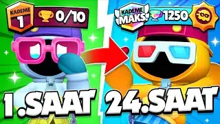 24 SAAT BOYUNCA SHADE OYNADIM! SIRALAMAYA GİRDİM! Brawl Stars