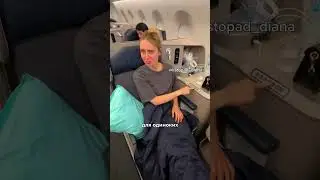How business class on an airplane works. Instagram and Telegram channel — listopad_diana # 