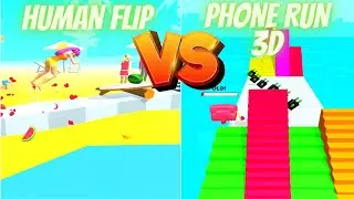 Human Flip Jump Master 🆚 Phone Run 3D 67TGP  MAX LEVEL Gameplay iOS,Android Videos Pro Mobile Game