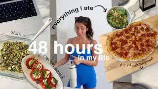 48 hour vlog: decor shopping, home refresh & everything I ate