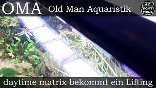 daytime matrix80.7 bekommt ein Lifting, neuer Halter | LED Aquariumbeleuchtung