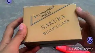 Unboxing Sakura Binoculars+Test review