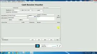 HOW TO CREAT  CASH RECIEVE VOUCHAR IN HOSPITAL MANAGMENT SYESTEM