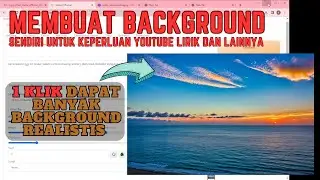 KEREN - Membuat Gambar Pantai Sendiri HD Stable Diffusion