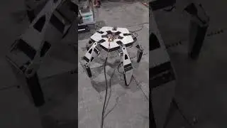 Battlebot walker demo, advanced robotics