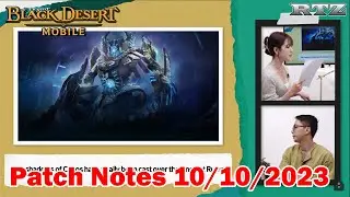 PATCH NOTES 10 OKTOBER 2023 - Black Desert Mobile Indonesia