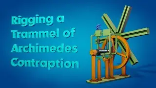 Cinema 4D Xpresso Tutorial 71: Trammel of Archimedes Contraption Rig