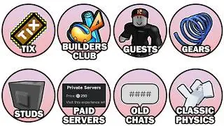 Every Old Roblox Feature Explained in 6 Minutes