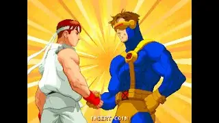 X-Men vs. Street Fighter (1996) - 4K Intro Restoration