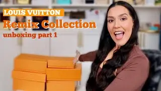 Louis Vuitton Remix Collection Unboxing Part 1: Sunset Denim Bag