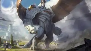 League of legends GALIO Login screen