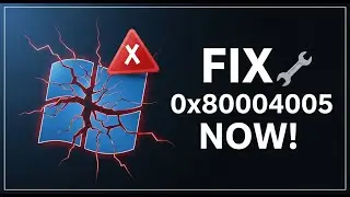 How to Fix 0x80004005 in Windows 11 🔧 Windows Update Error 0x80004005
