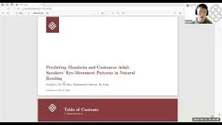 Predicting Mandarin and Cantonese Adult Speakers’ Eye-Movement Patterns in Natural Reading